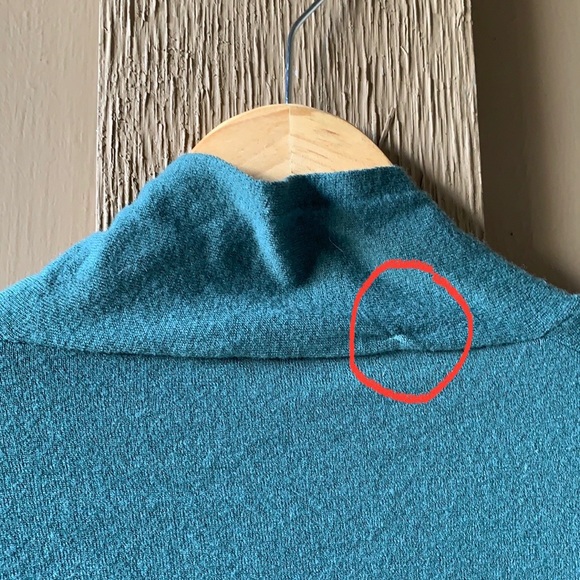 ETRO Milano Teal Green High Neck Long Sleeve Sweater - Picture 5 of 14